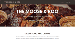 Desktop Screenshot of mooseandroo.com