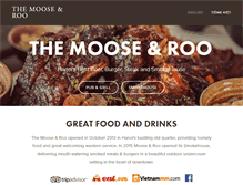 Tablet Screenshot of mooseandroo.com